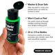 thumbnail image 5 of Kit de Pintura para Tela HIPPIE CRAFTER 24 colores 59 ml, 5 of 8
