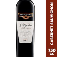 Vino Tinto Cabernet Sauvignon 14° Botella 750 Ml Viña La Rosa