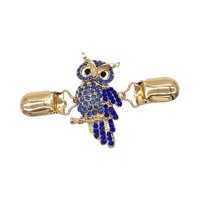 Magideal - Bonitos Cierres De Capa Con Clip Para Suéter De Animales, Accesorios De Joyería De Aleación, Cierre De Clip Con Broche Para Camisa, Chaquetas Tipo Cár