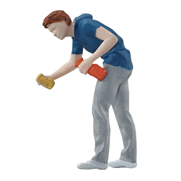 Figura De Diorama A Escala 1/64, Mini Para Colecciones, Diseño De Escena, Adorno De Escritorio