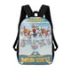 thumbnail image 1 of Johnny Puff-theme Backpack, Campus style schoolbag Bookbag with Adjustable Shoulder Straps And Large Zip Compartment, Unisex Travel Bags., 1 of 6