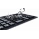 thumbnail image 4 of Teclado Sungwoo Plegable de Silicona USB con Cable, Resistente al Agua, 4 of 7