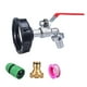 thumbnail image 2 of Adaptador De Tanque IBC Resistente Con Conector Rápido Para Conexión De Manguera De Jardín, Boquilla De Latón, 2 of 5