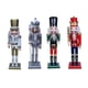 thumbnail image 4 of 4 Piezas De Figuras De Cascanueces De 12 Pulgadas, Figuras Decorativas De Navidad, Decoración Hecha A Mano, Estilo P, 4 of 5