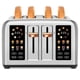 thumbnail image 1 of Toaster SEEDEEM, pantalla táctil de acero inoxidable de 4 rebanadas, 1800 W, 1 of 8