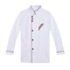 thumbnail image 1 of cocina chef ropa chaqueta abrigo restaurante cocinero uniforme mangas largas m, 1 of 3
