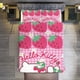 thumbnail image 1 of Hello Kitty Strawberry 3 Pieces Duvet Cover Set Full Size Super Soft Fade Resistant Microfiber, 1 of 4