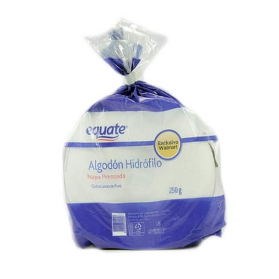 Algodón Prensado 250 G Equate