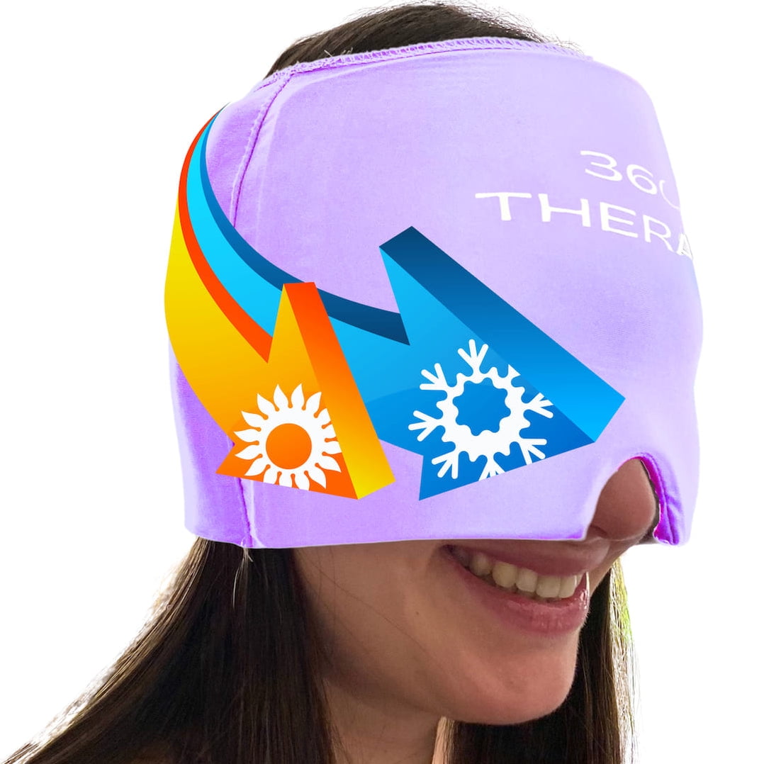360º Therapy® - Gorro Terapéutico De Gel Sólido Para Migraña