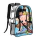thumbnail image 2 of Loo Loo KidsMochila transparente temática, resistente y duradera, bolsa see-through para trabajo, deporte, universidad y viaje, 31 × 43 cm, 2 of 6