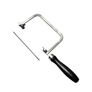Ioensy - Herramienta De Mango De Sierra Para Joyeros, Manualidades De Madera Y Metal, Herramientas Para Hacer Manualidades, Sierra De Arco Fija
