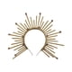 thumbnail image 5 of Halo Crown Headpiece Goddess Headband Para Boda Nupcial Puesta En Escena Bola Redonda, 5 of 5