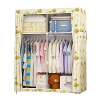 Genérico - Armario Ropero Armable Closet Baño 170X105X45 Cm, Multicolor