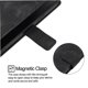 thumbnail image 5 of Funda Cartera para Motorola Moto G86 con Soporte y Ranuras, Resistente a Golpes y Rayones Negro, 5 of 6
