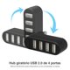 thumbnail image 2 of Concentrador USB SABRENT de 4 puertos USB 2.0 [giratorio a 90°/180°] HB-UMN4, 2 of 7