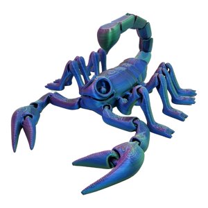 Modoko - Escorpión Articulado Juguete Realista Coleccionable Multicolor