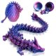 thumbnail image 1 of Cestas de pascua Toy Zobetro impresas en 3D con forma de huevo de dragón, color morado, 1 of 6