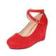 thumbnail image 1 of Zapato Plataforma Rojo Heriel, 1 of 4