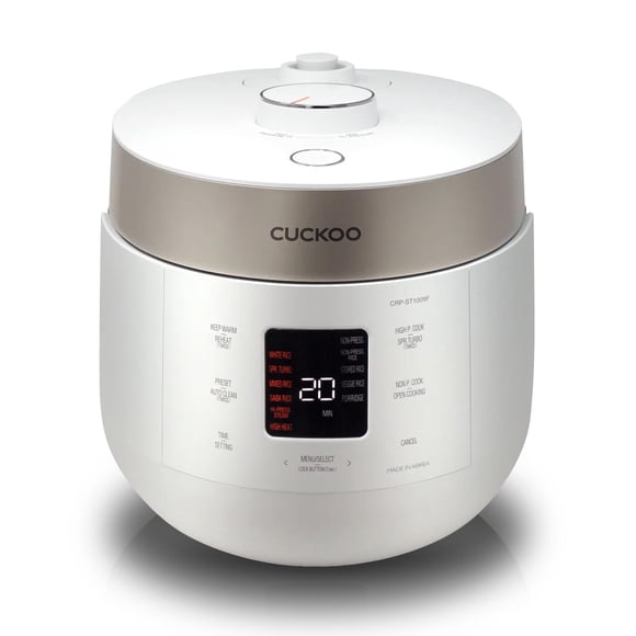 Arrocera CUCKOO CRP-ST1009FW, 2,5 L/5 L, 16 menús, color blanco