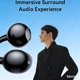 thumbnail image 3 of Auriculares bluetooth inalámbricos 40h batería impermeables táctiles estuche carga, 3 of 3