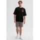 thumbnail image 4 of Polera Hombre Doble Print Negro - XI, 4 of 4