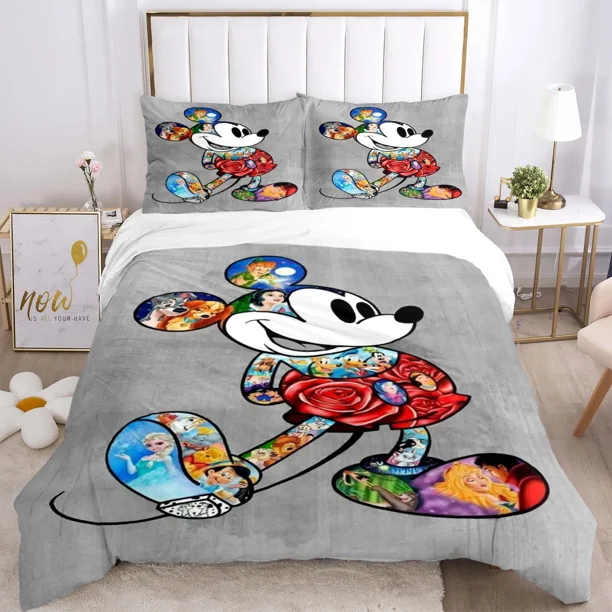 x2156 Bed SheetsPattern Quilt Cover With Pillowcases Microfiber Digital Printed Bedding Set Twin Full 3-Piece Bedding Set (1 Duvet Cover + 2 Pillow Shams) nj2156