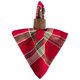 thumbnail image 4 of Set de 6 servilletas de tela DII Tango Red Plaid navideñas, 4 of 8