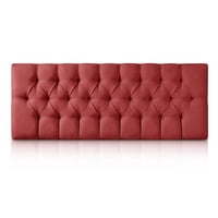 Muebles Hvm - Respaldo Capitone Antonia Hvm 2P Rojo