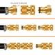 thumbnail image 5 of Conector rápido para mangueras de jardín FRQNTKPA, 3/4 pulgadas GHT (paquete de 6), 5 of 8