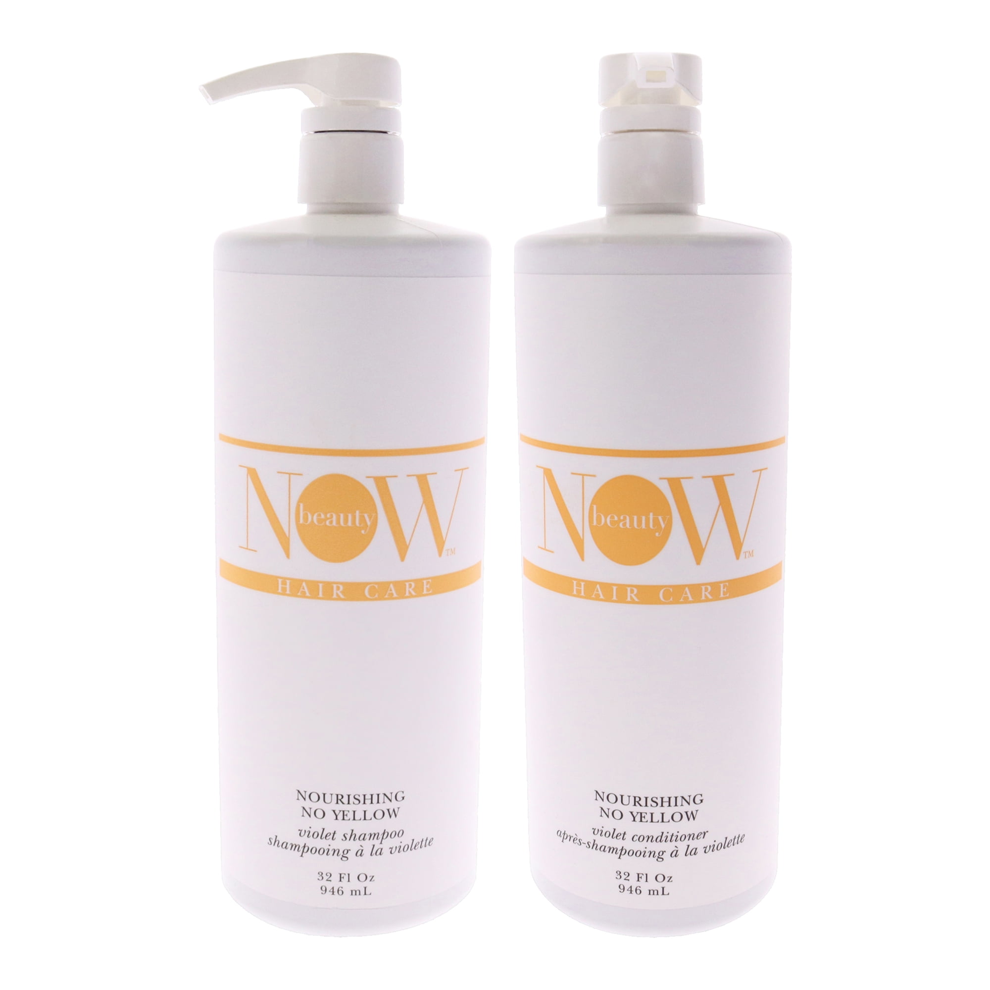 Kit Shampoo Y Acondicionador Now Beauty No Yellow 940ml Unisex
