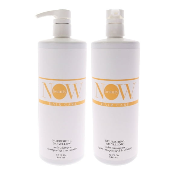 Kit Shampoo y Acondicionador NOW Beauty No Yellow 940ml