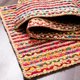 thumbnail image 3 of Alfombra Hausattire, bohemia, trenzada, 60 x 90 cm, yute y algodón, 3 of 3