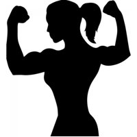 Rienda Libre Graphics - Decomural Female Bodybuilder Weight Training Ws-32968