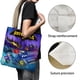 thumbnail image 3 of Batwheels Bolso de tela con estampado de lienzo para mujer, bolsa de compras reutilizable y estética, con cremallera interior, regalo para mujer,40*40cm., 3 of 6