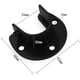 thumbnail image 2 of Soporte de pared de acero inoxidable de 25 mm/1 pulgada con forma de U para perchero, barra para cortina de ducha, armario, brida de tubo (dos piezas), 2 of 7
