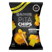 Almadre - Pack X 3 Pita Chips Cúrcuma 115G