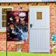 thumbnail image 2 of Manga Kaisen-bandera de jardín temática. Regalo perfecto para fans, amigos y familiares, ideal para actividades al aire libre y decoración de fiestas.28CM*45CM, 2 of 5