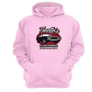 Genérico - Polerón Canguro Torettos Rosa Talla Xs Unisex