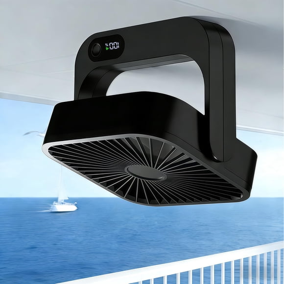 Ventilador magnético HYTWEDO Cruise 5000 mAh, 5 velocidades, portátil