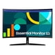 thumbnail image 1 of Monitor Curvo Essential S3 24in Fhd 100hz 4ms Vesa Color Negro, 1 of 1