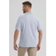 thumbnail image 3 of Polera Hombre Pique Básica Lisa Celeste - V, 3 of 4