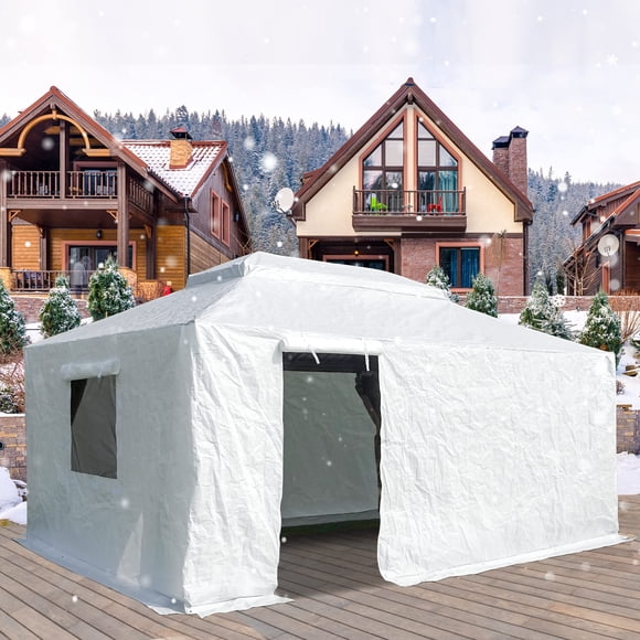 Cubierta para gazebo Domi Outdoor Living 3 m x 4 m universal para invierno
