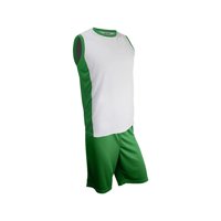 Snix - Uniforme De Baloncesto Infantil Onix Verde Y Blanco Talla 6