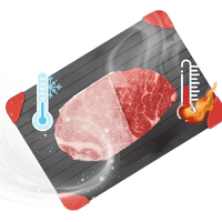 Genérico - Bandeja Tabla De Aluminio Descongeladora Rápida Para Carne