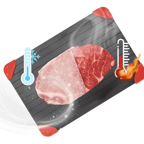 Genérico - Bandeja Tabla De Aluminio Descongeladora Rápida Para Carne