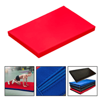 Genérico - Colchoneta Deportiva Boomfit Ecocuero 120X60X5Cm Densidad 80 Rojo