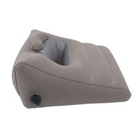 Bothyi - Almohada De Cama Cómoda Almohada De Cuña Para Dormir Para Leer Dormir En El Coche Con Bolsa De Almacenamiento