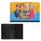 thumbnail image 2 of Las Chicas de Oro Porta Pasaporte y Cartera de Viaje Premium de Cuero PU, Funda de Pasaporte Bloqueo RFID con Ranuras para Tarjetas de Crédito, Estuche para Libro de Pasaporte para Familia 10cm × 15cm, 2 of 6