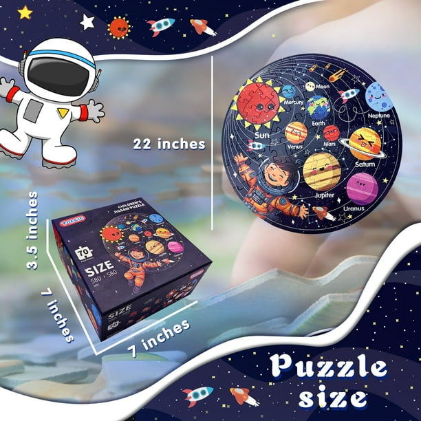 Puzzle De 70 Piezas Del Mapa Del Mundo – Rompecabezas Educativo Para Niños De 3 A 10 Años, Ideal Para Aprender Geografía