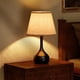 thumbnail image 3 of Lámpara de noche táctil, lámpara de mesa regulable de 3 vías para mesita de noche con pantalla de tela, lámpara de escritorio de 17.32 pulgadas para lectura, dormitorio, sala de estar,, 3 of 3